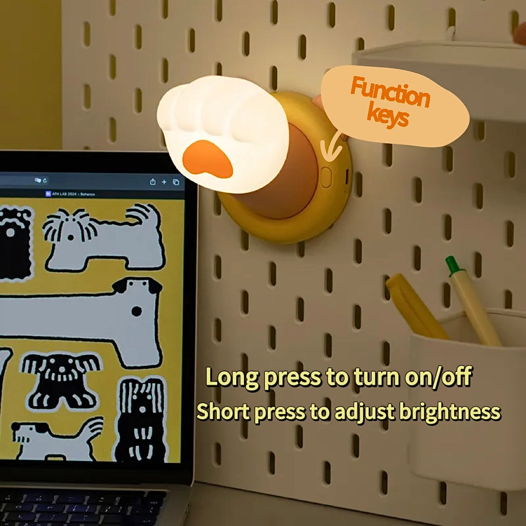 Cat's Paw Lucky Night Light