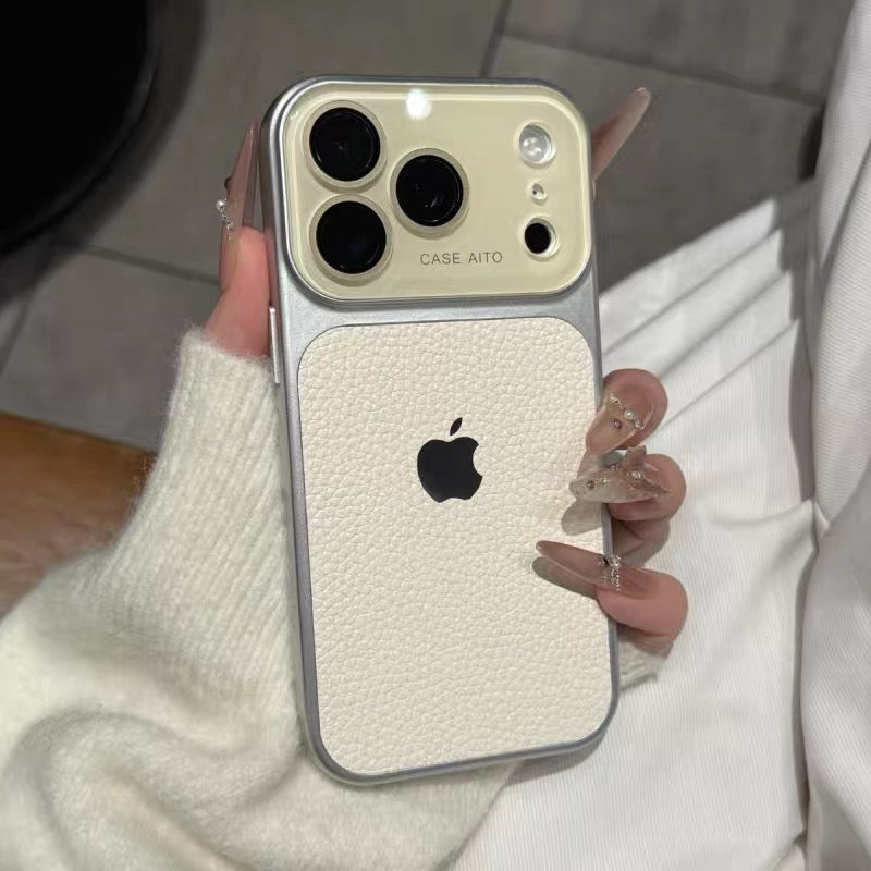 High-value retro multi-color minimalist phone case