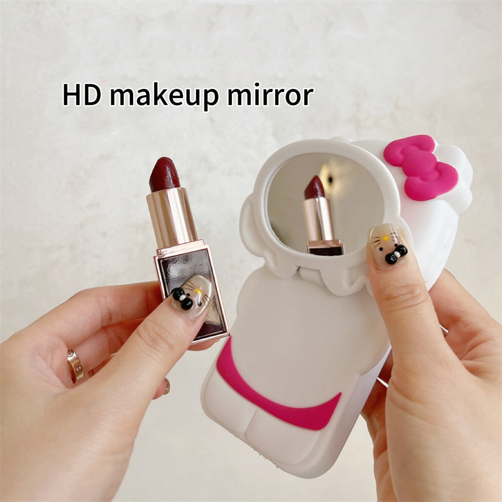 Stereo Camera KT Cat Makeup Mirror Phone Case