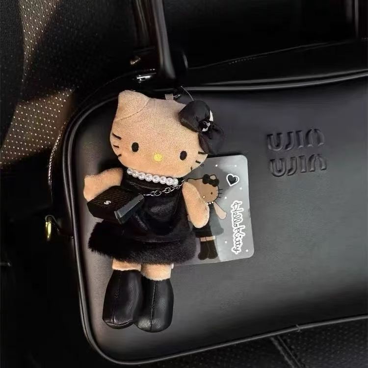 Black Angel KT Plush Keychain