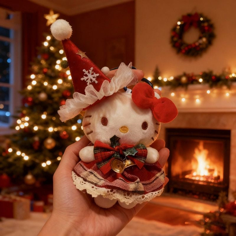 Hello Kitty Santa Claus Doll Hanging