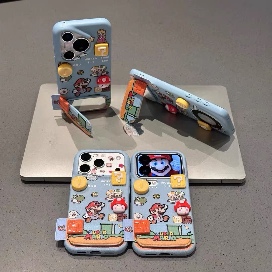 Mario Mirror Stand Phone Case