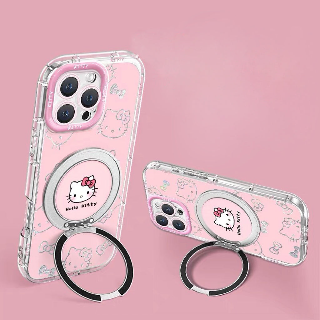 Kitty Rotating Stand Phone Case