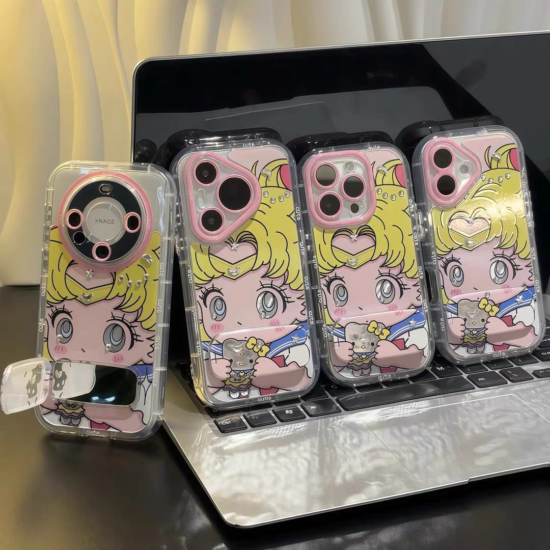 Sailor Moon Portable Mirror Phone Case