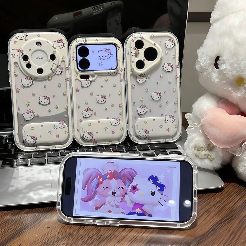All-Over Kitty Mirror-Stand Phone Case
