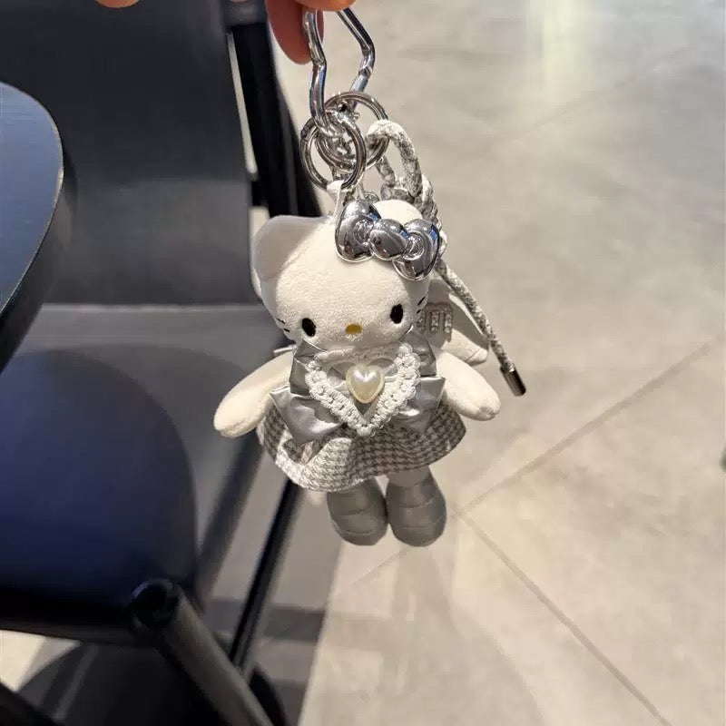 yinse long-legged Kitty cat bag keychain doll