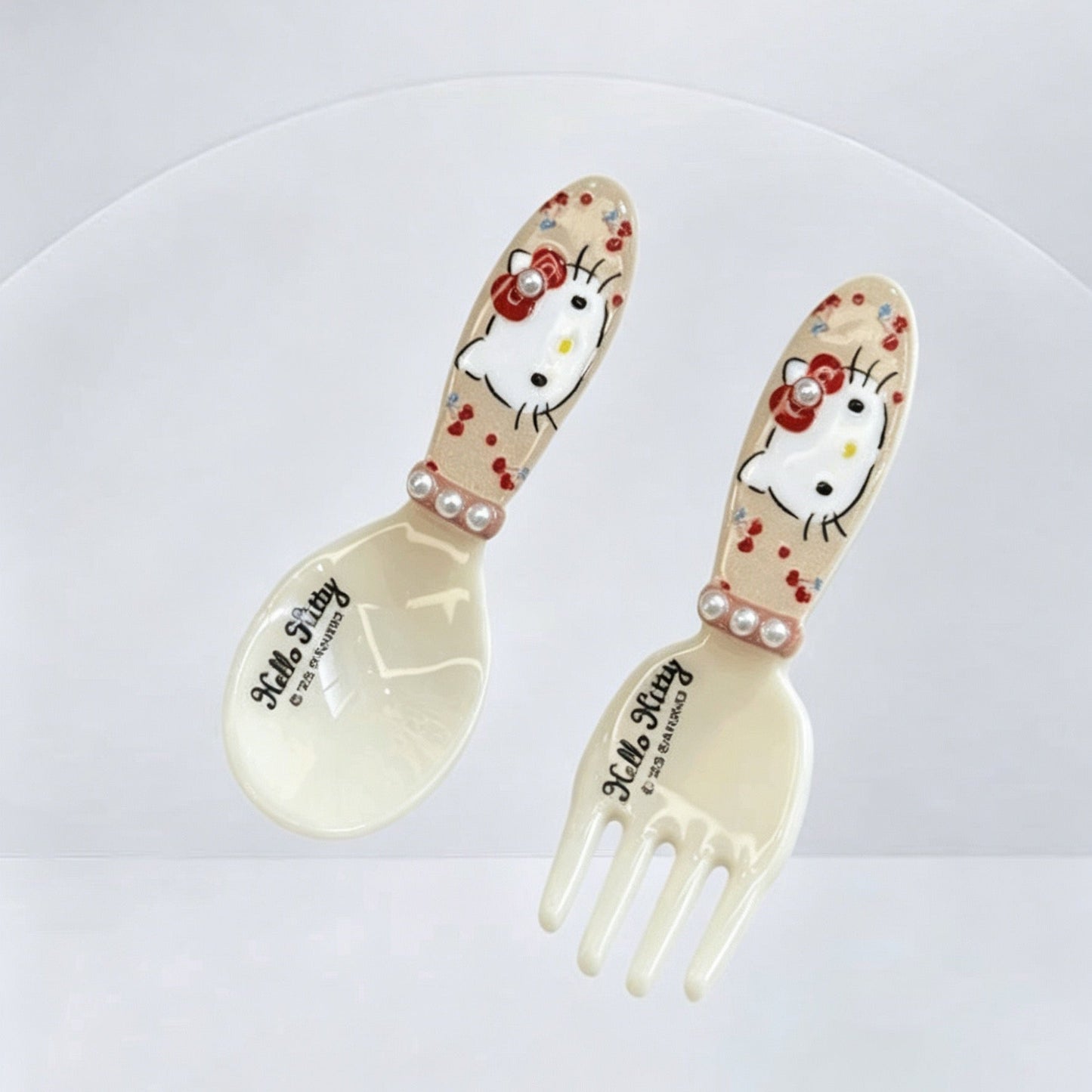 Hello Kitty spoon hair clip