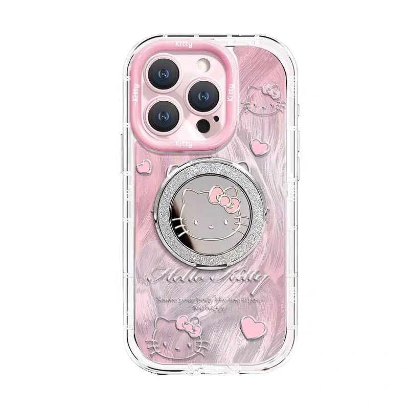 Hello Kitty Mirror Stand Phone Case