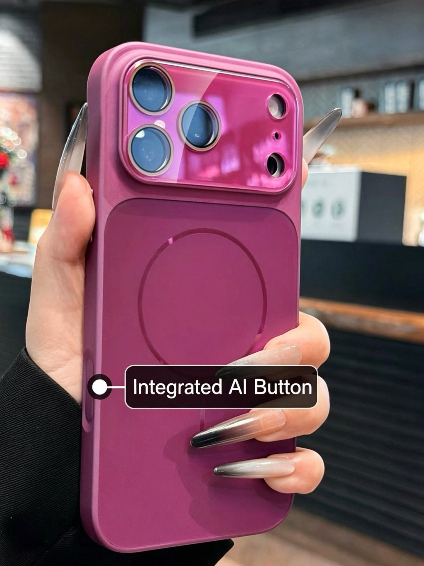 New Matte Anti-Fingerprint Magnetic Phone Case