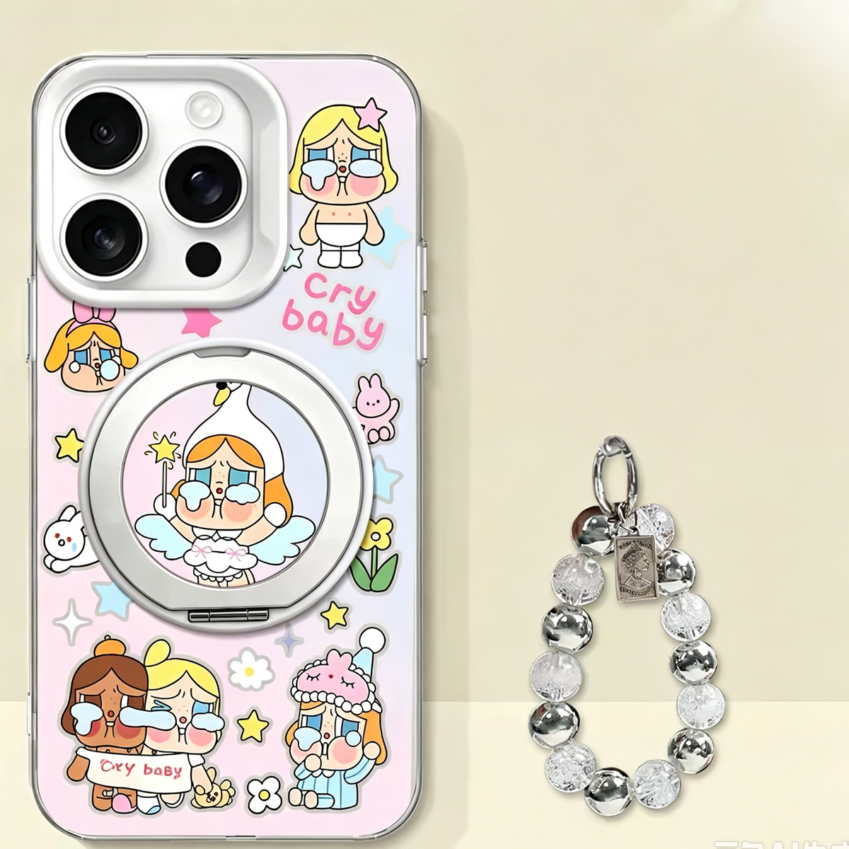 Cry Baby 360° Rotating Mirror Stand Phone Case