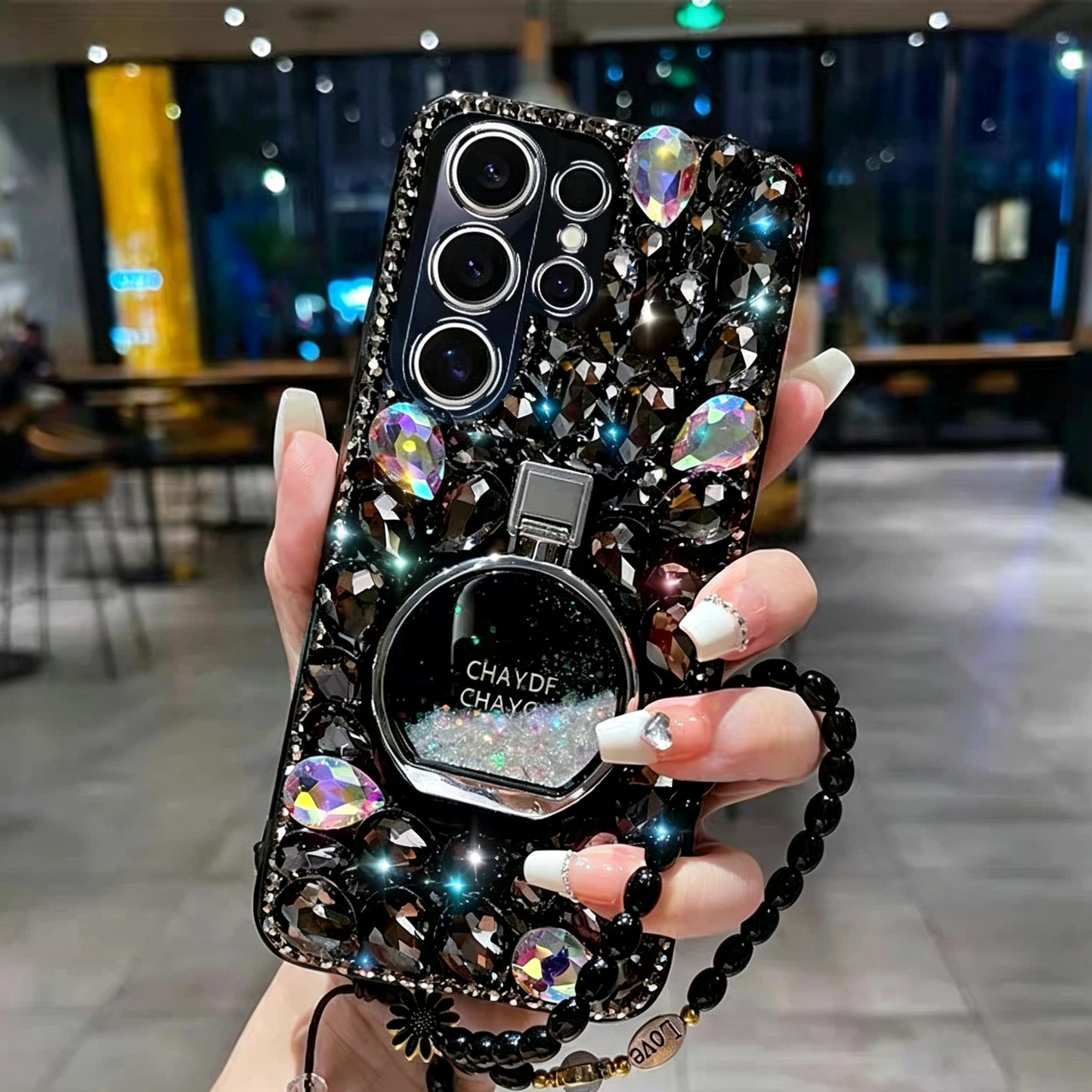 Suitable for Samsung perfume bottle holder bracelet phone case