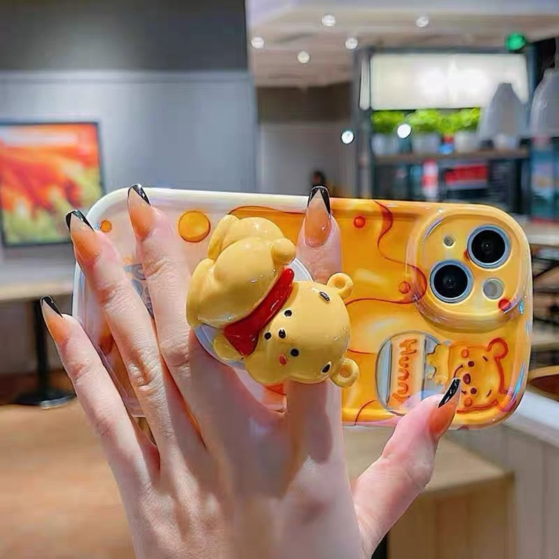 Suitable for Samsung Winnie the Pooh Honey-themed phone case
