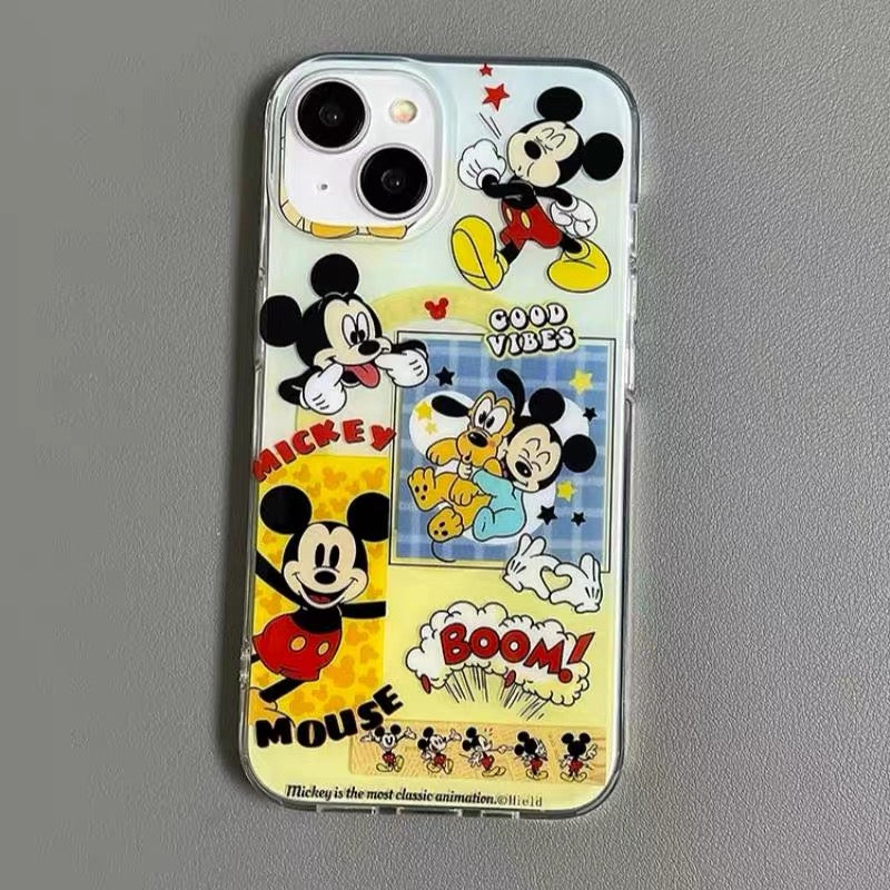 Compatible with Samsung Disney Mickey Mouse magnetic phone case