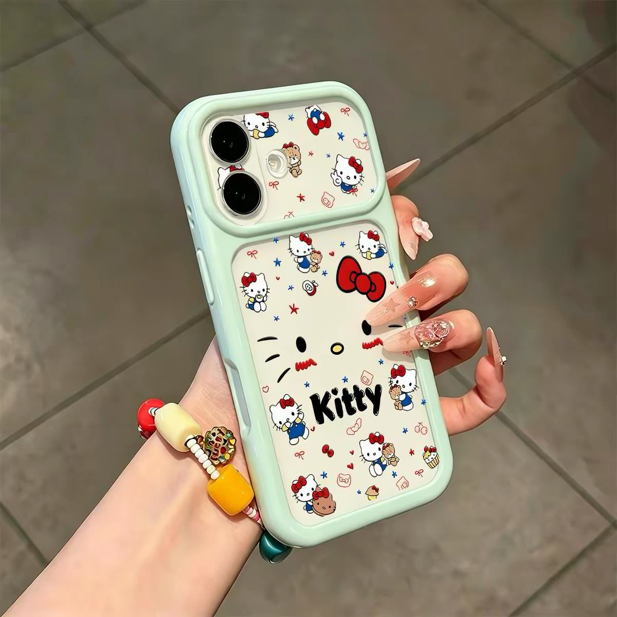 New, unique, and cute Hello Kitty phone case.