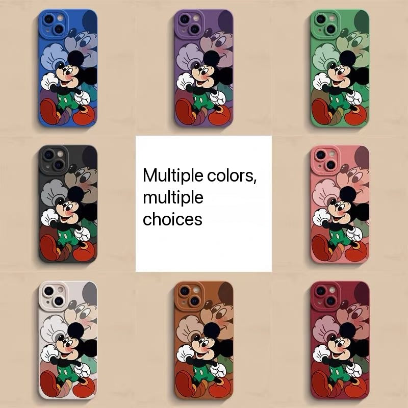 Cartoon walking Mickey phone case