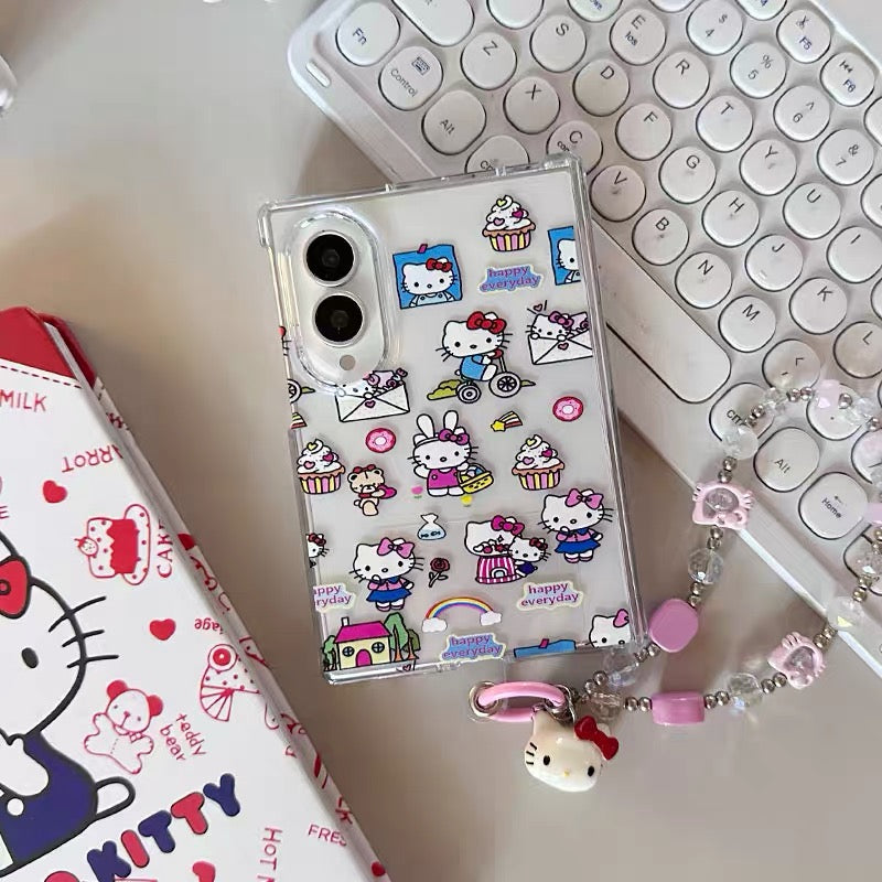 Suitable for Samsung Hello Kitty foldable phone case