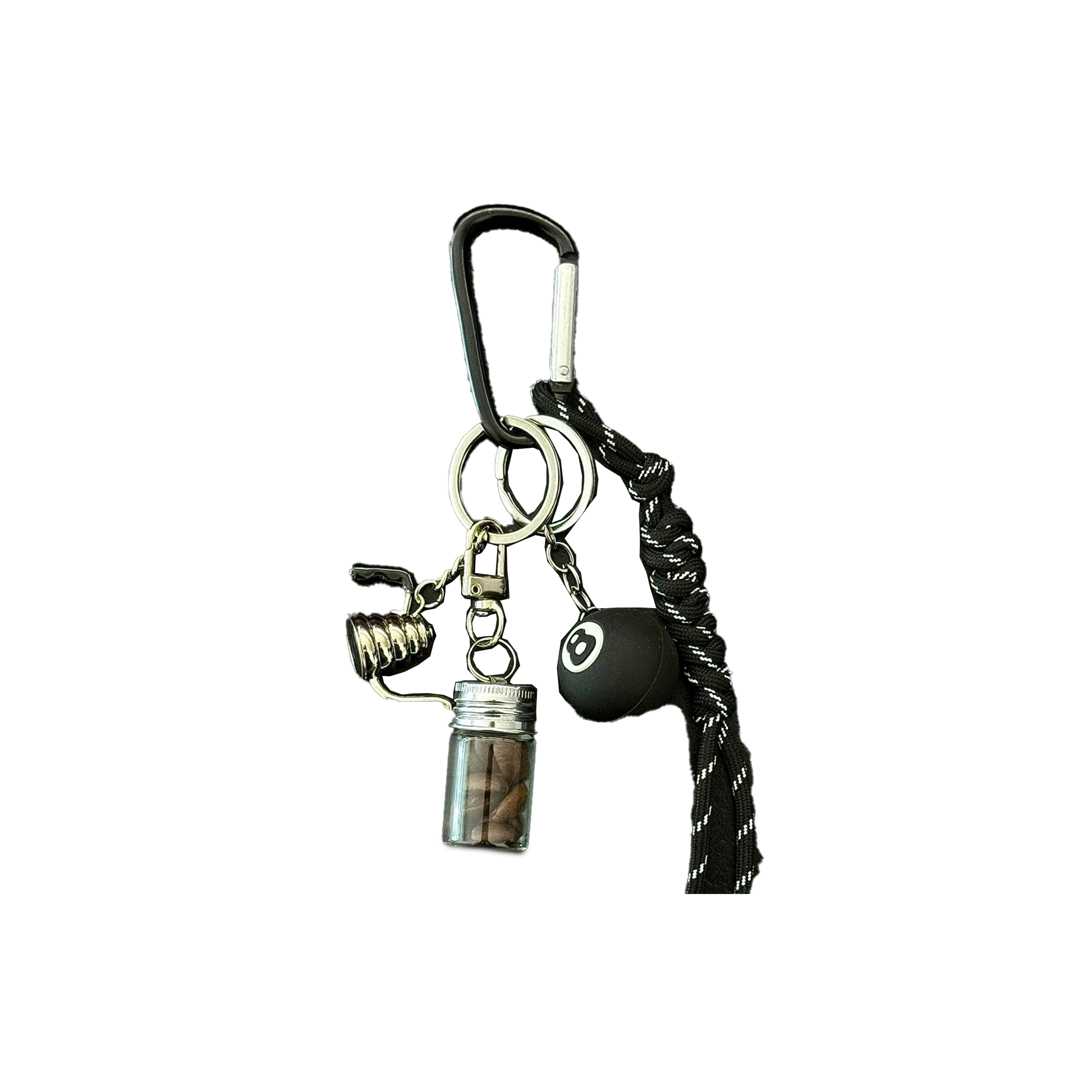 Coffee bean bag pendant