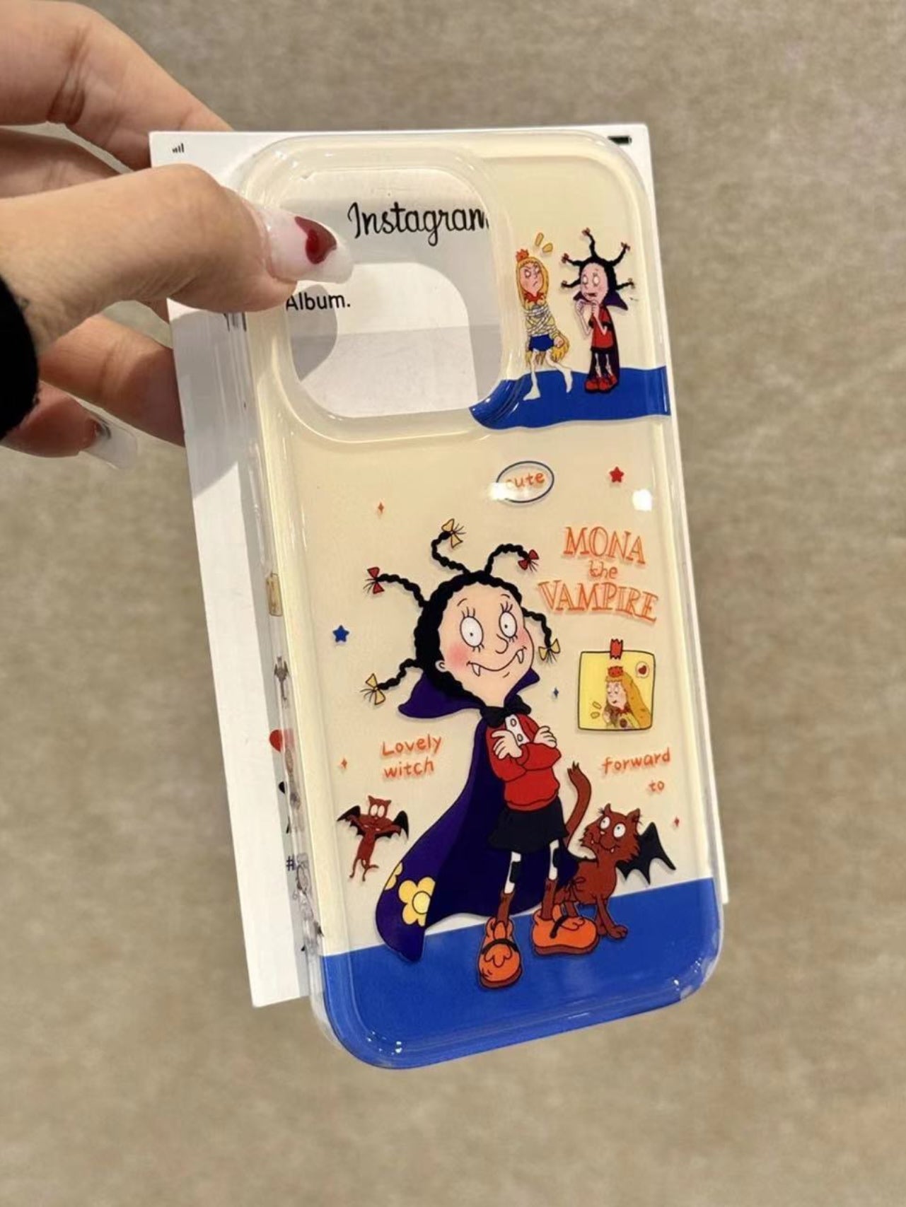Halloween Mona Little Witch Phone Case