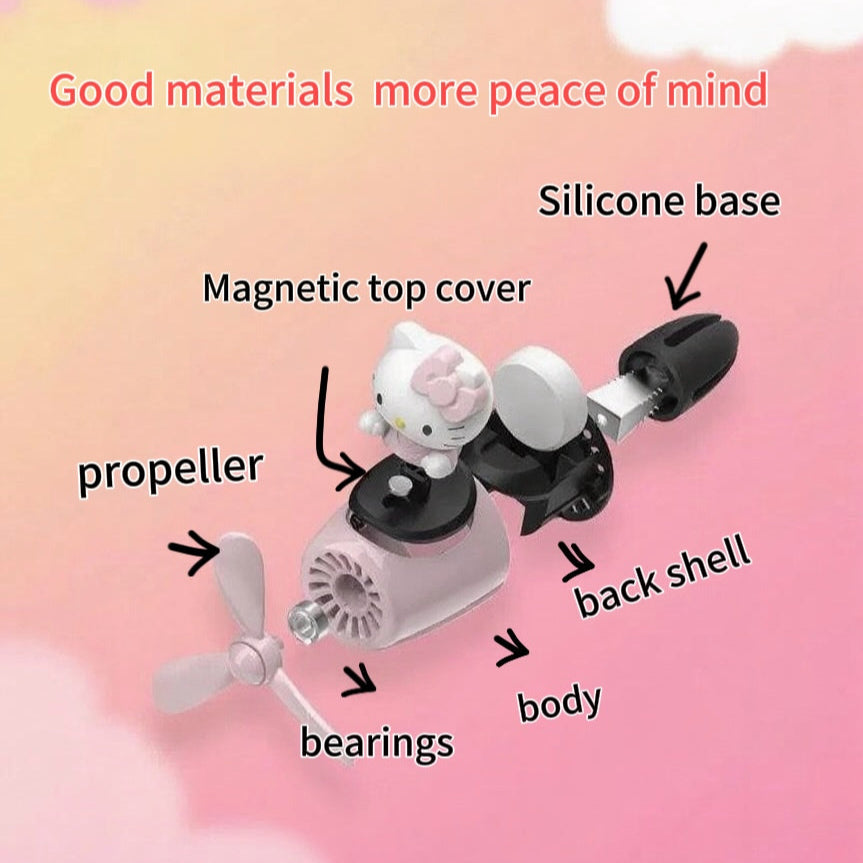 Kitty Pilot Air Vent Car Fragrance