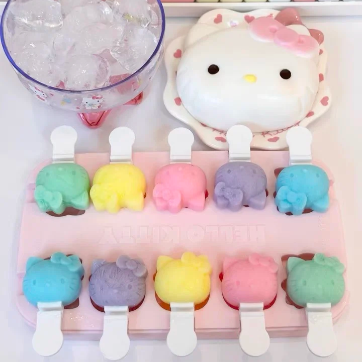 Stampo per gelato a forma di gattino