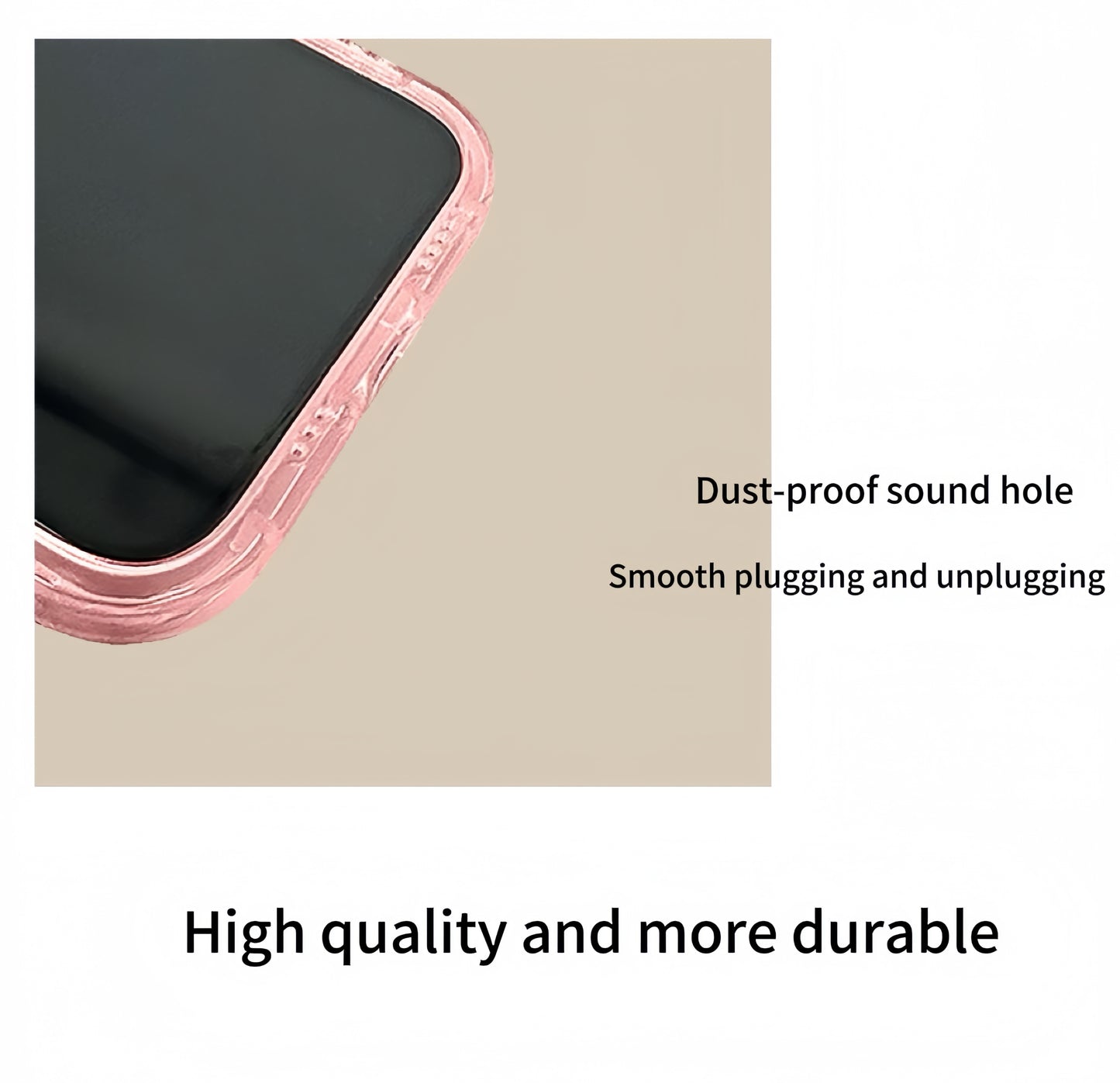 Pink Kitty Flip Phone Case with Mirror and Stand