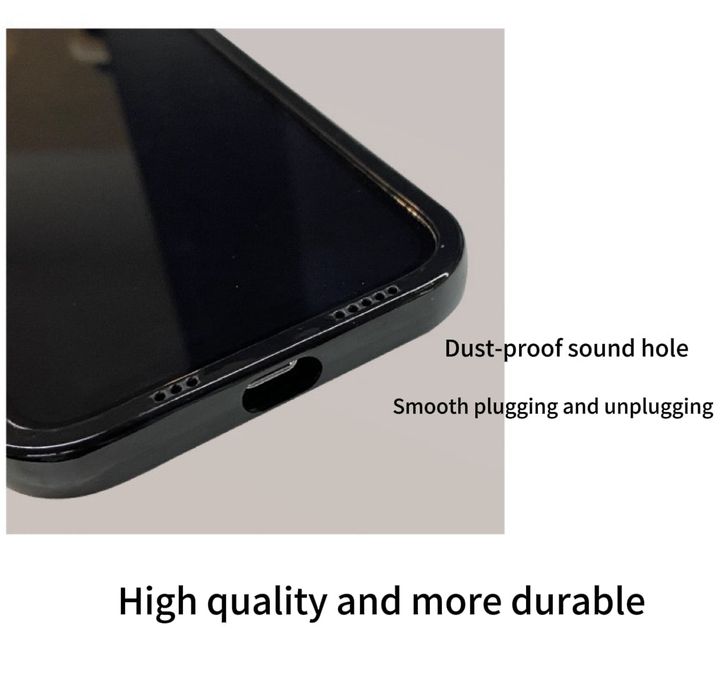 Frog Shin-chan flip phone case with mirror and stand