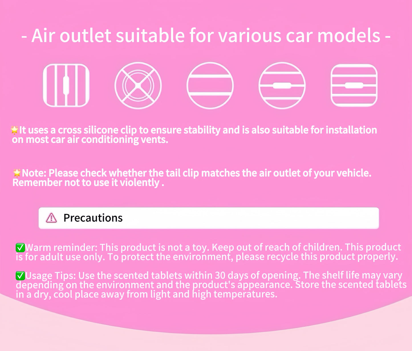 Kitty Pilot Air Vent Car Fragrance