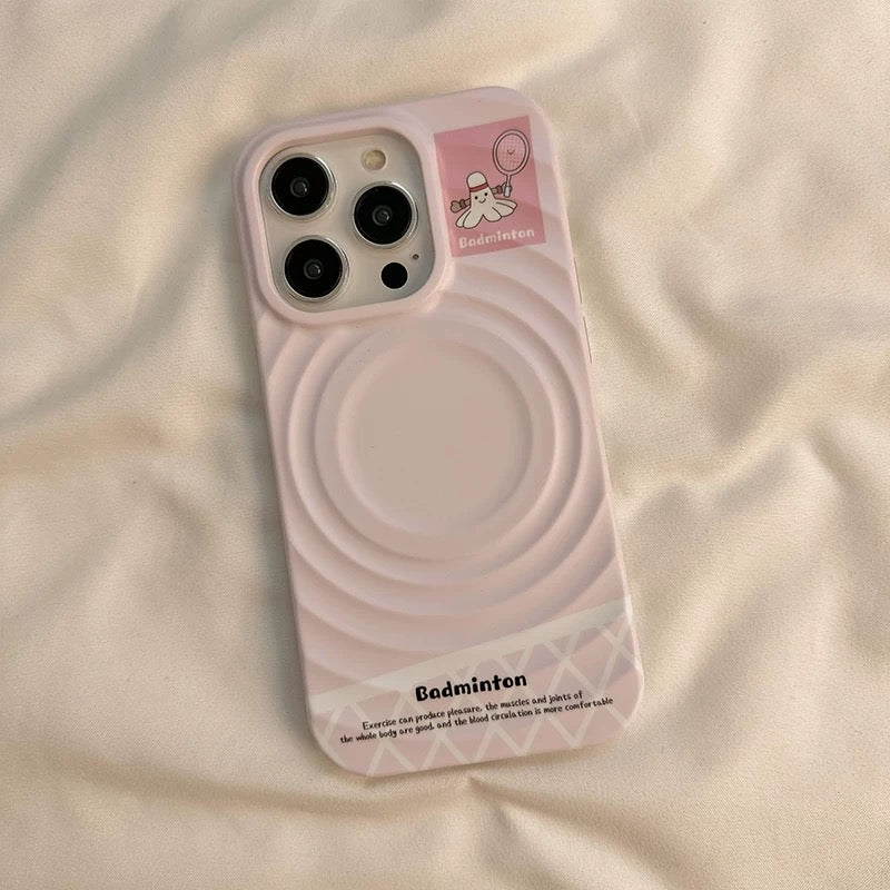 Pink Kityy Badminton Magnetic Stand