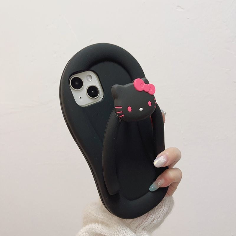 Kitten Flip Flops Phone Case