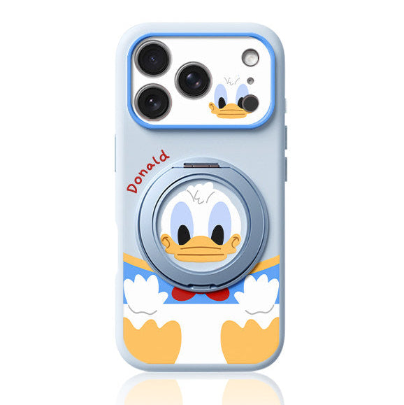 Cartoon Donald Duck Liquid Silicone Soft Case