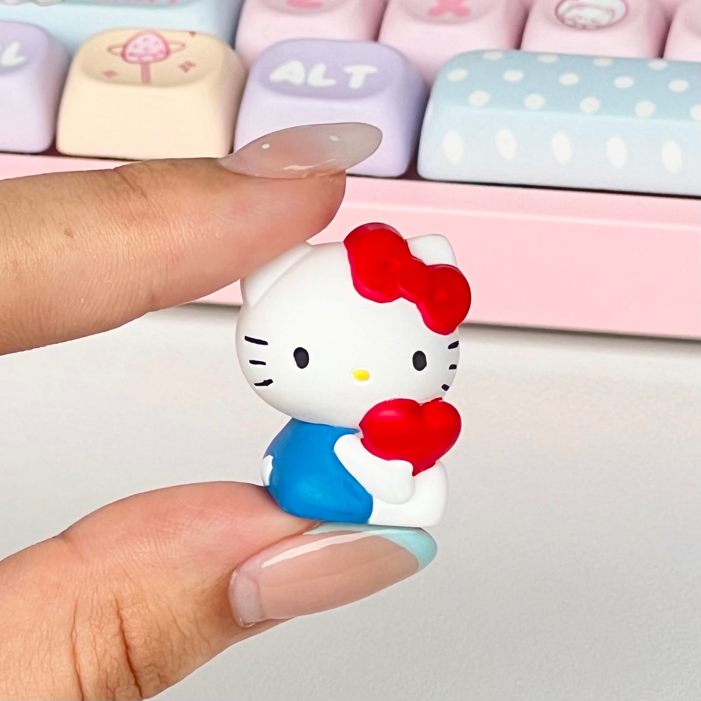 3D Kitty High Quality Resin Keyboard Cap