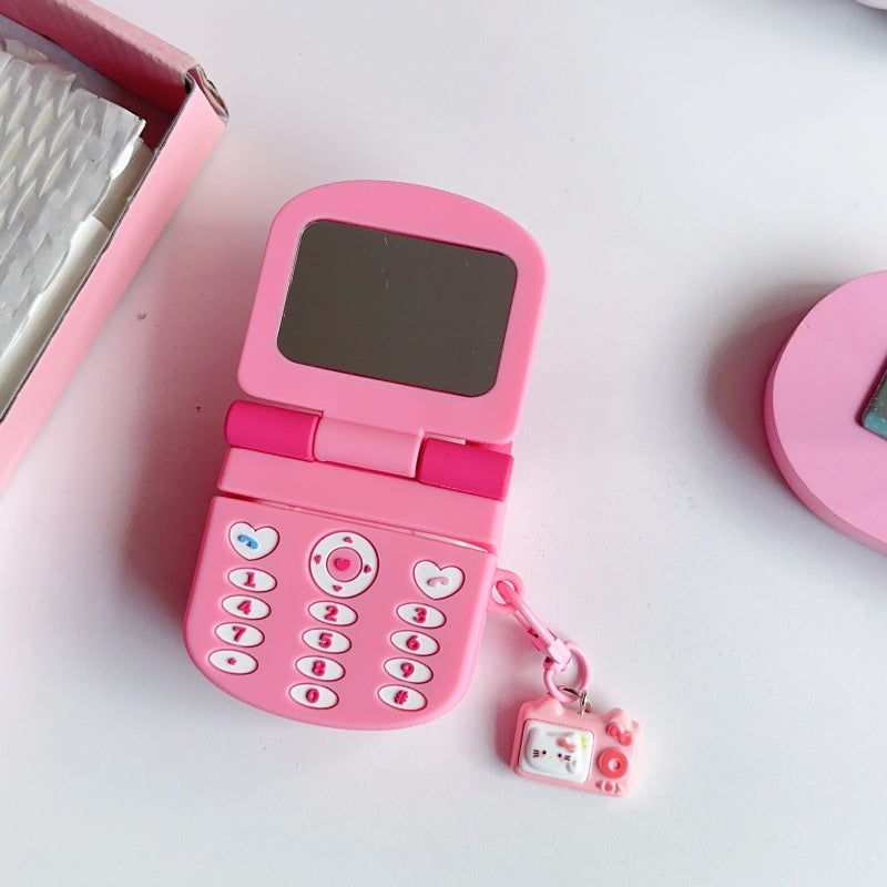 Flip Mirror Kitty Protective Case