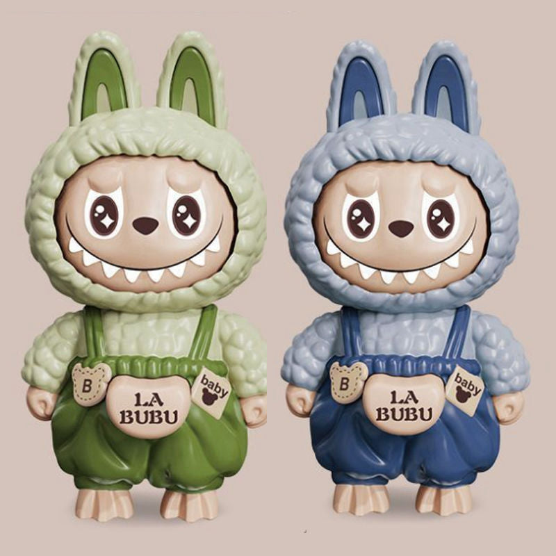 Labubu face change doll pendant