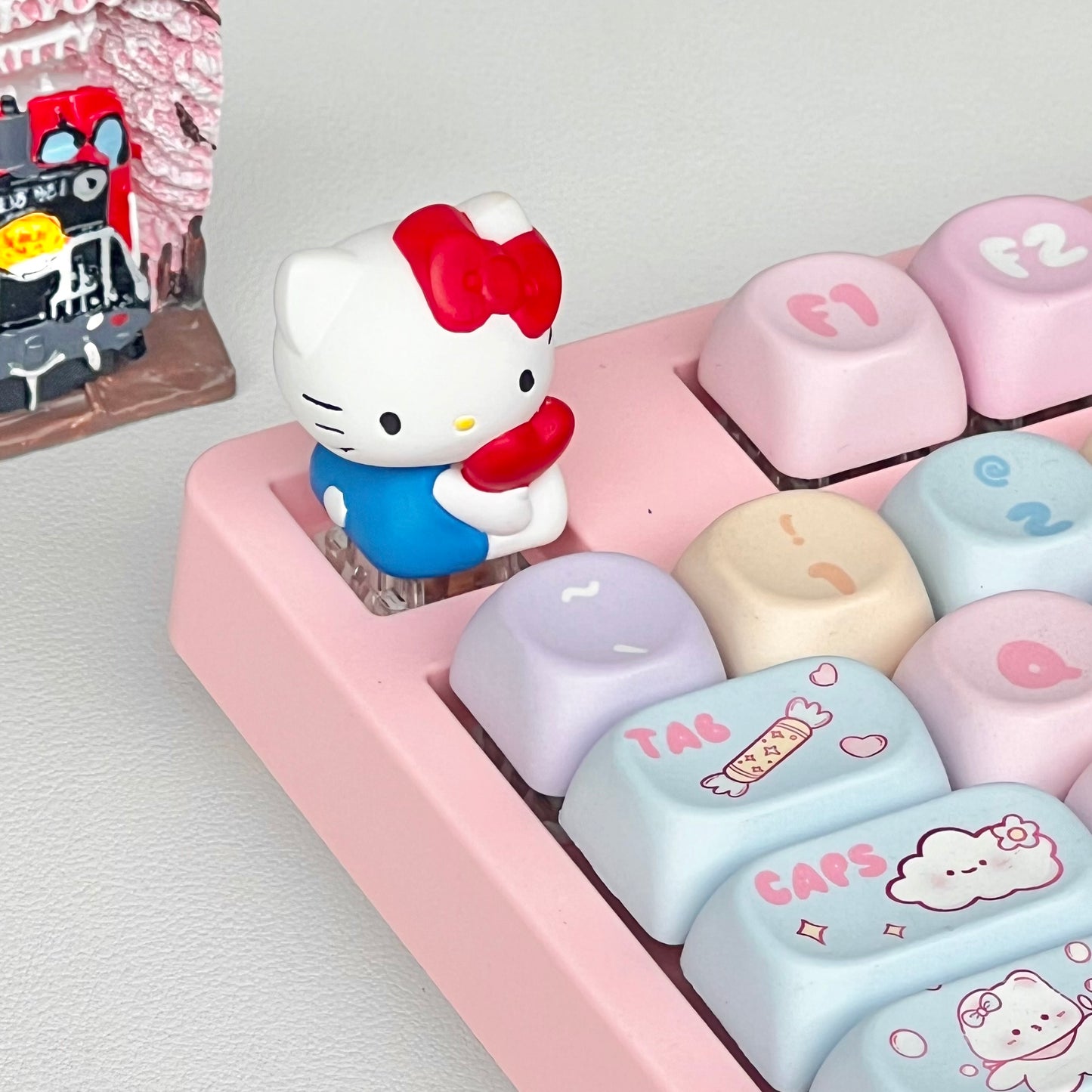 3D Kitty High Quality Resin Keyboard Cap