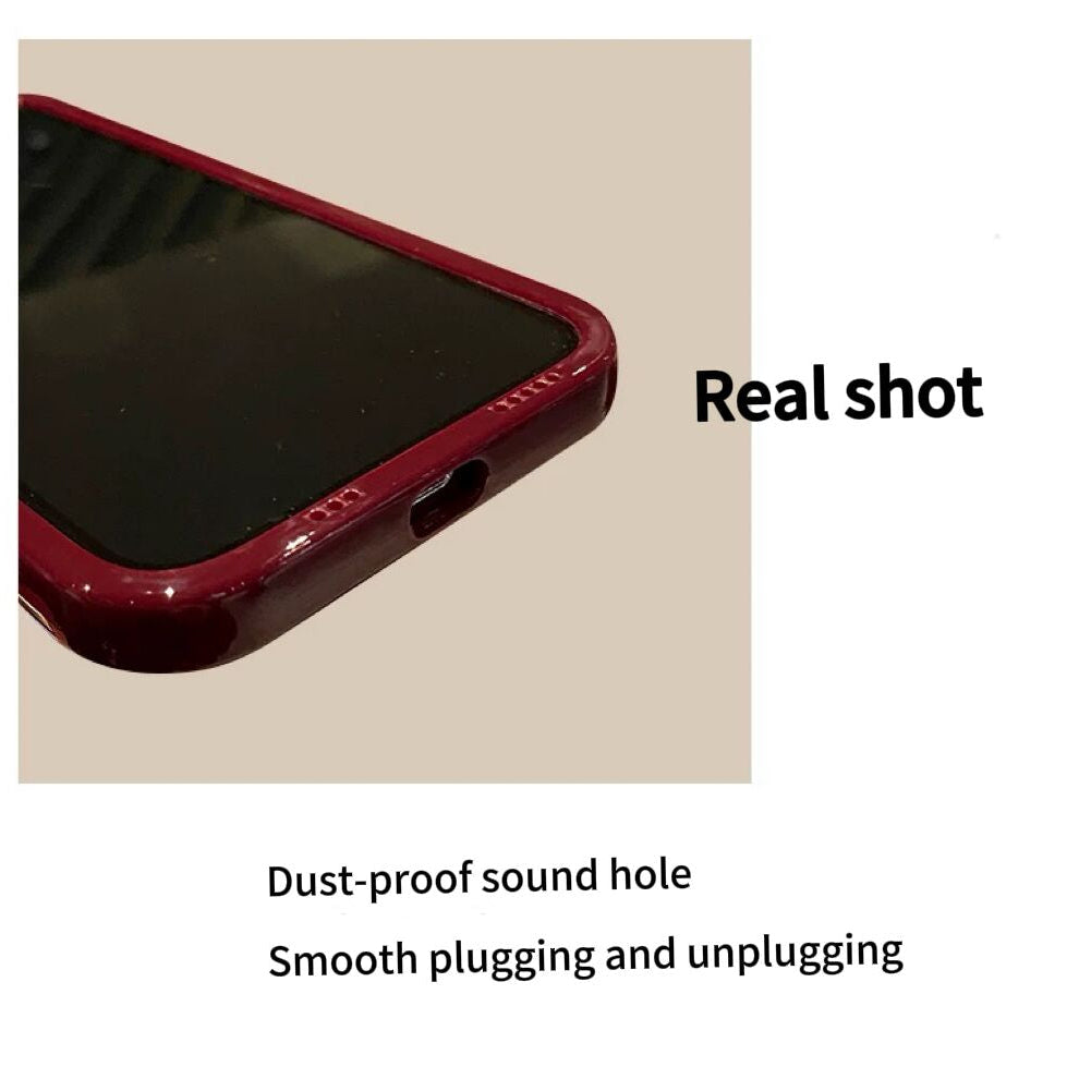 Full Screen Kitty Flip Mirror Stand Phone Case