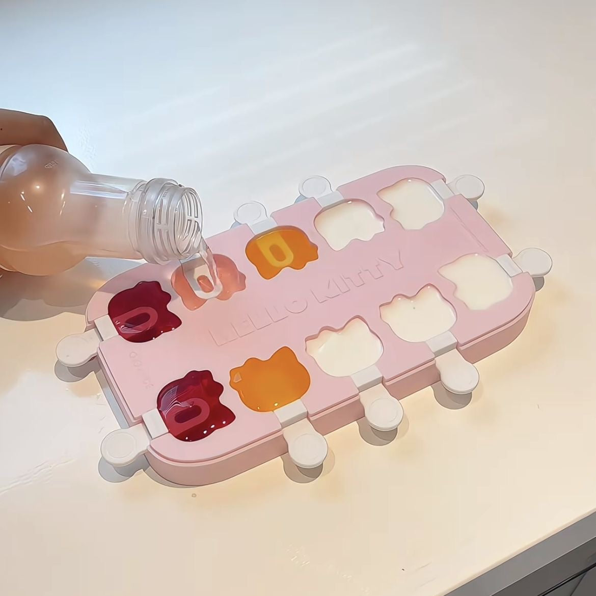 Stampo per gelato a forma di gattino