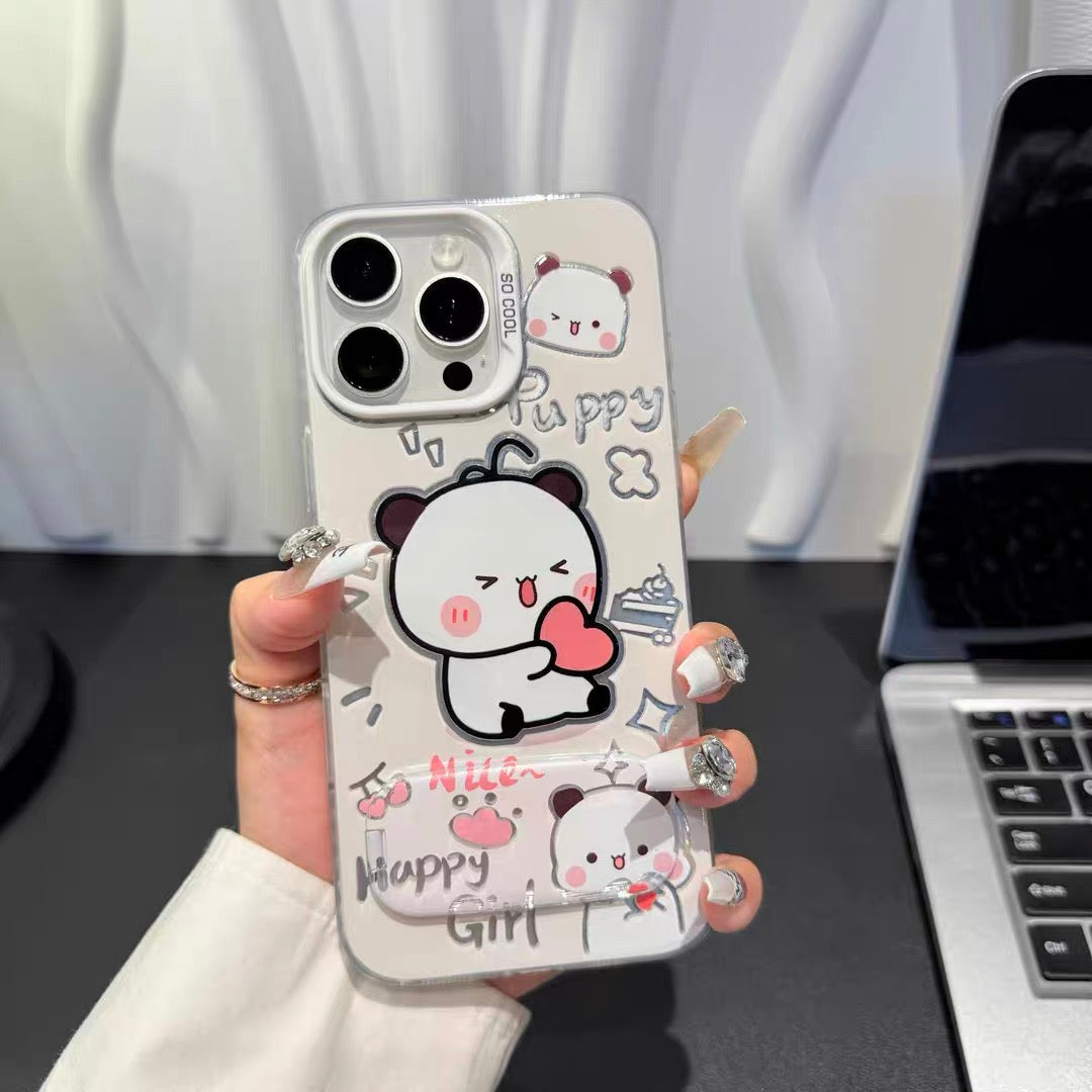 Yier Bubu Mirror Stand Phone Case
