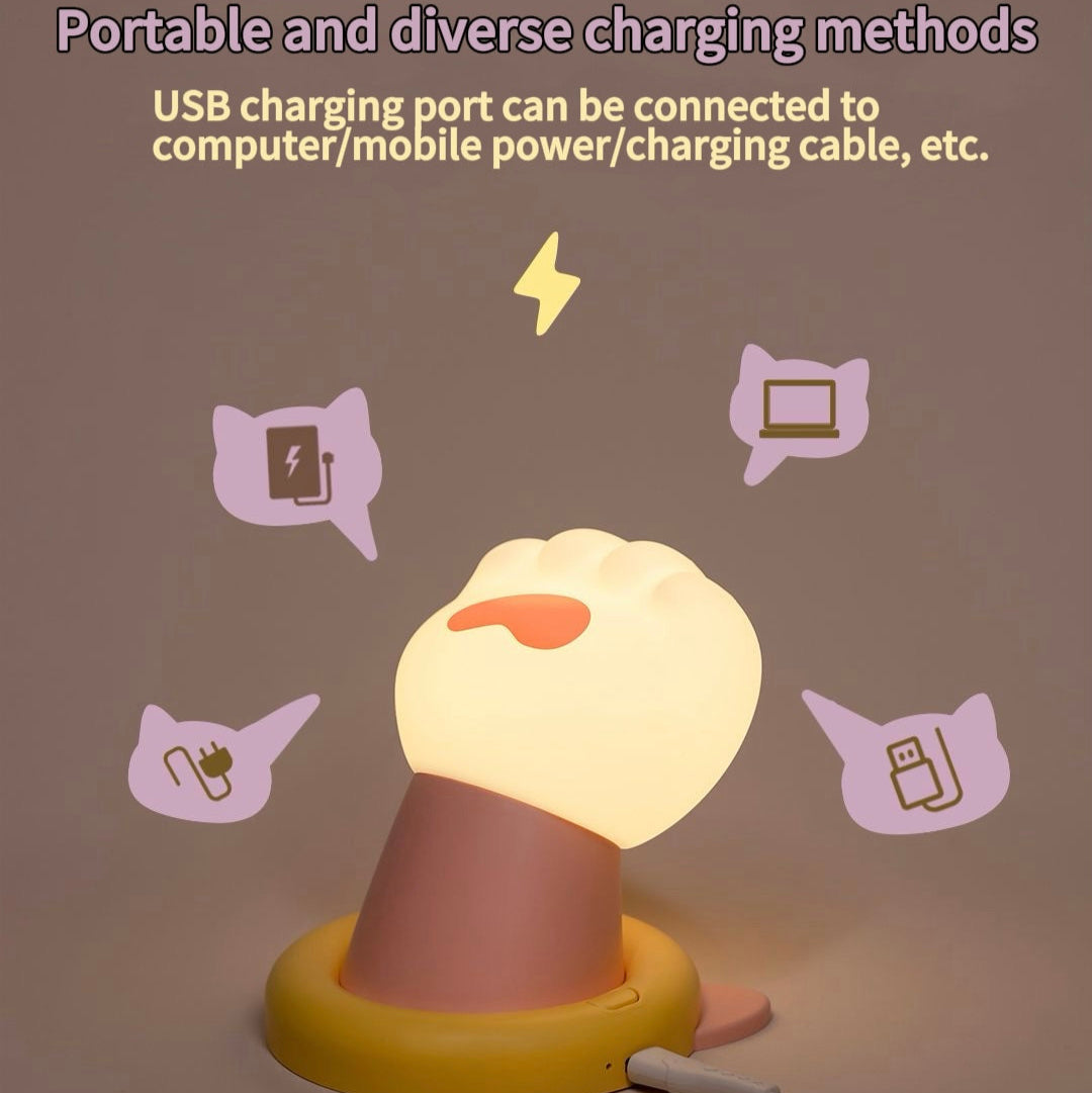 Cat's Paw Lucky Night Light