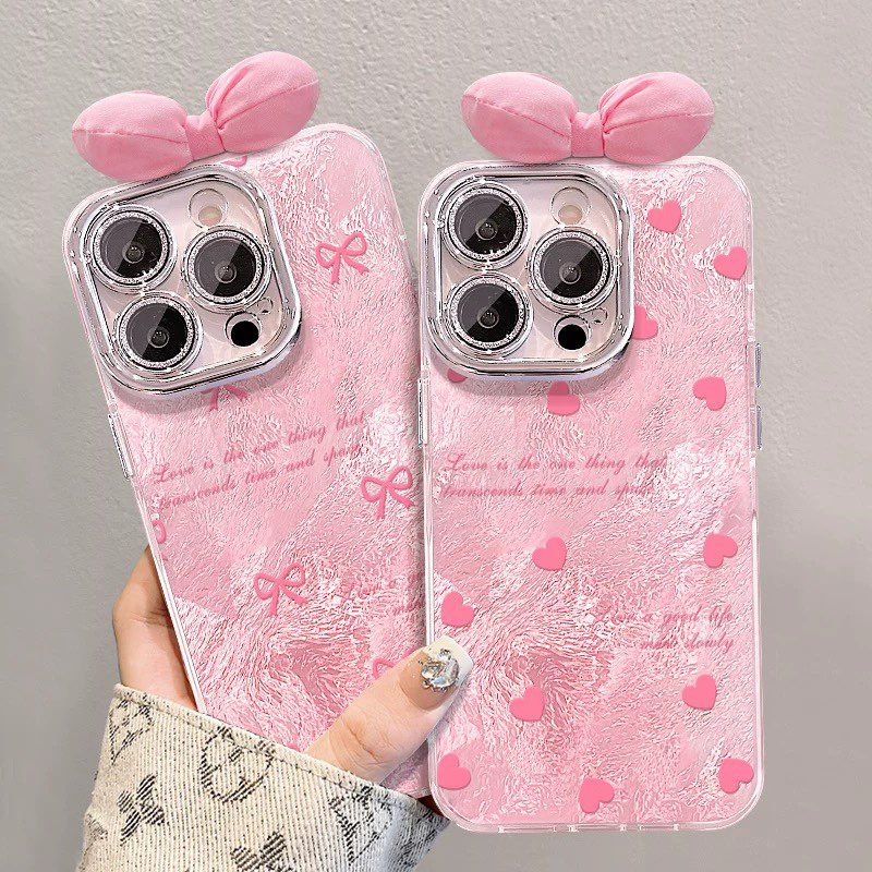 Glacier Pink Butterfly Phone Case