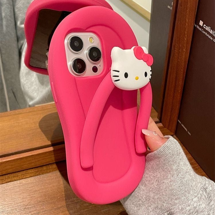 Kitten Flip Flops Phone Case