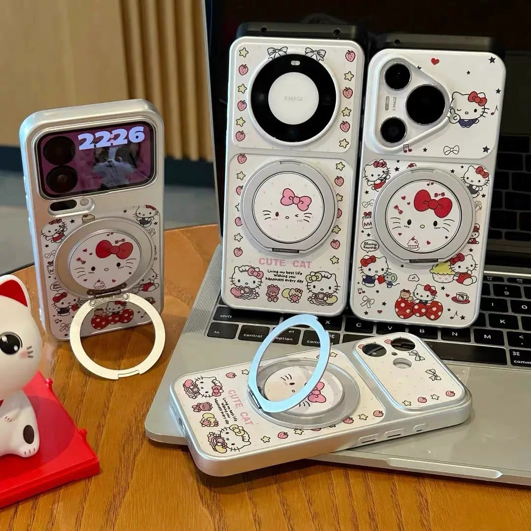 Kitty Rotating Stand Phone Case