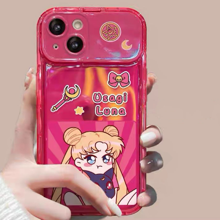 Sailor Moon Portable Mirror Phone Case