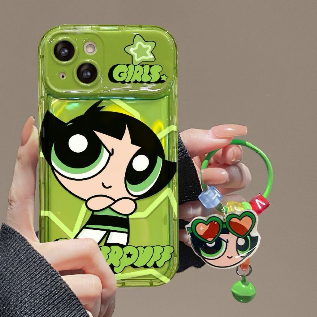 The Powerpuff Girls Flip-Mirror Phone Case