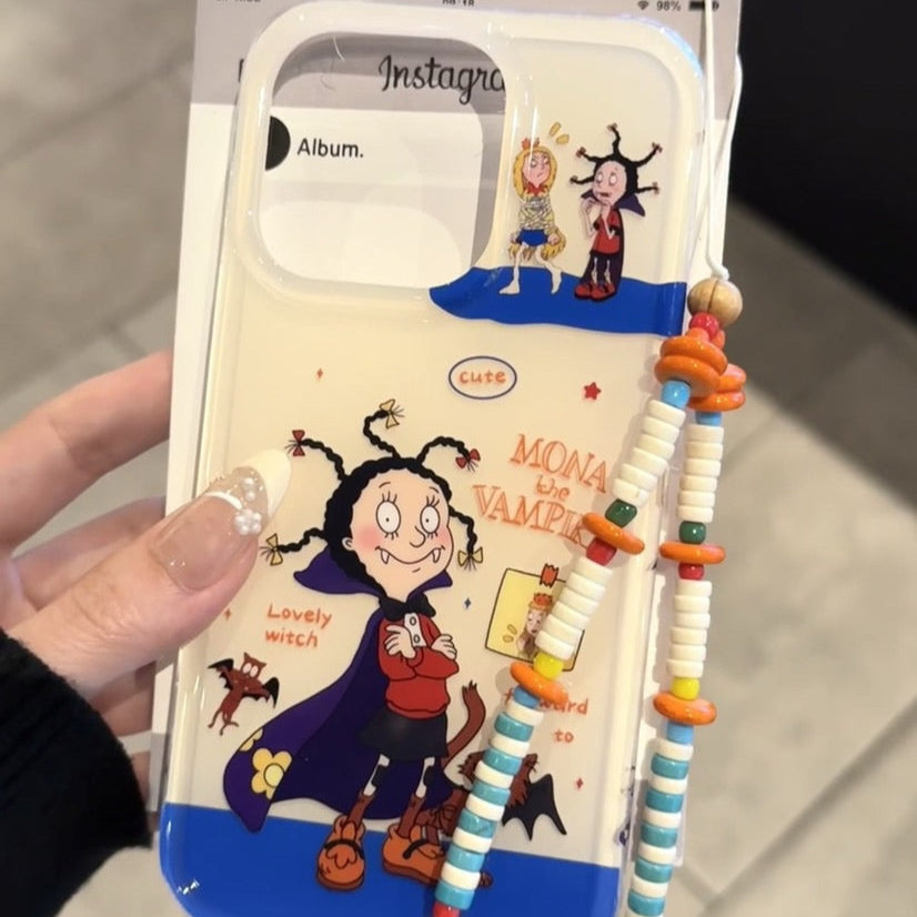Halloween Mona Little Witch Phone Case