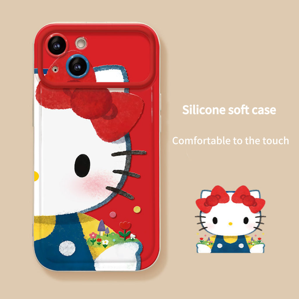 Colorful and cute Hello Kitty phone case