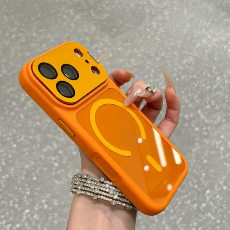 Magnetic Phone Case with Camera Stand
