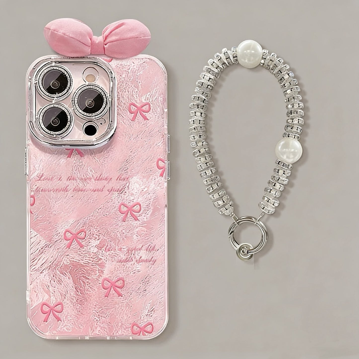 Glacier Pink Butterfly Phone Case