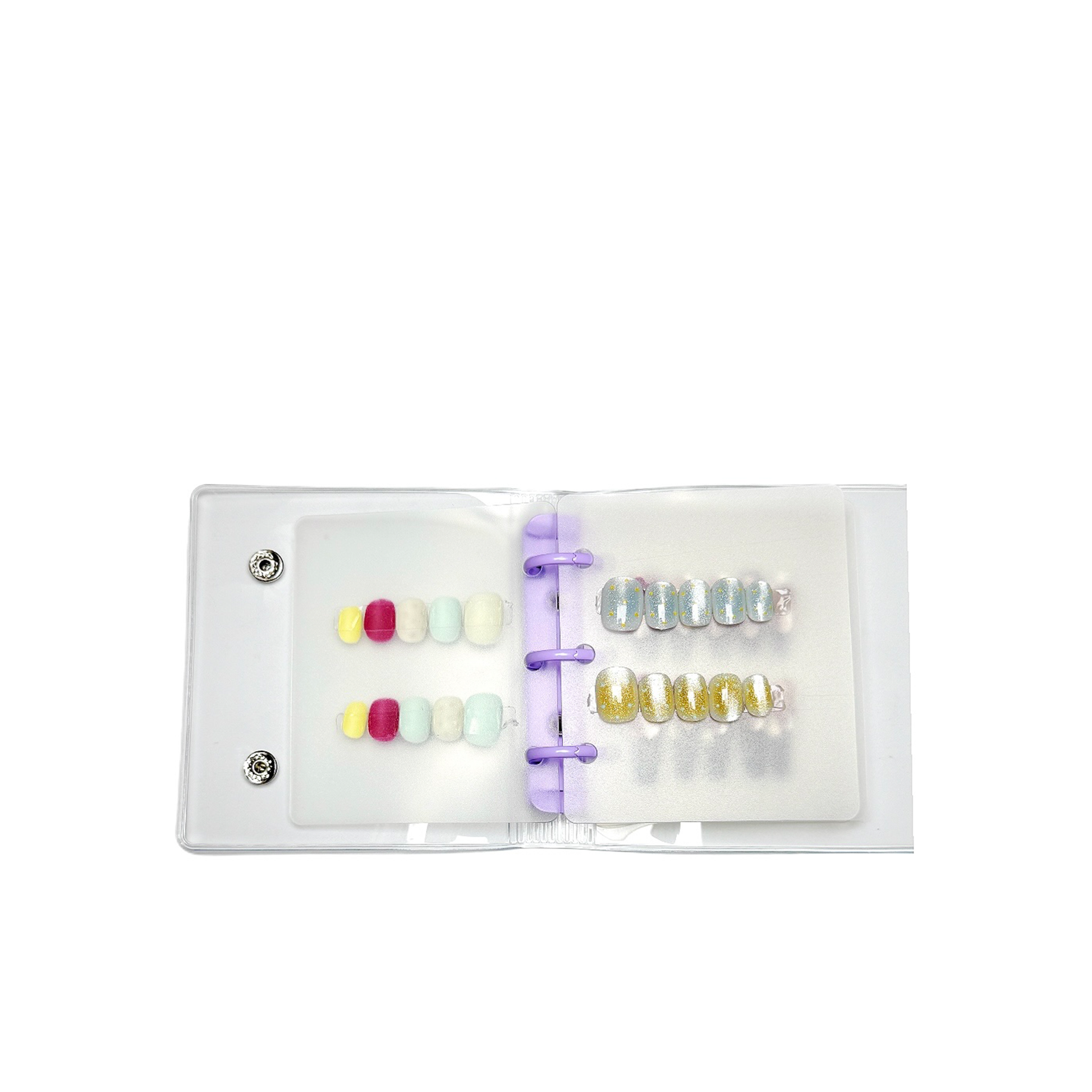 Nail art storage book