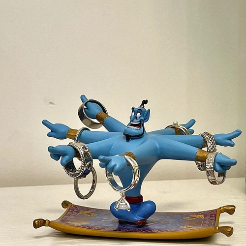 Aladdin magic lamp jewelry hanger