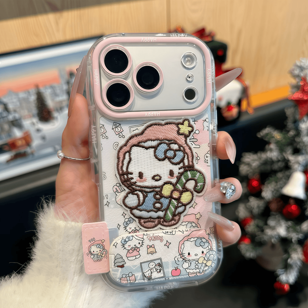White star Hello Kitty phone case